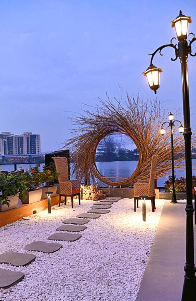 This an image of a cafe