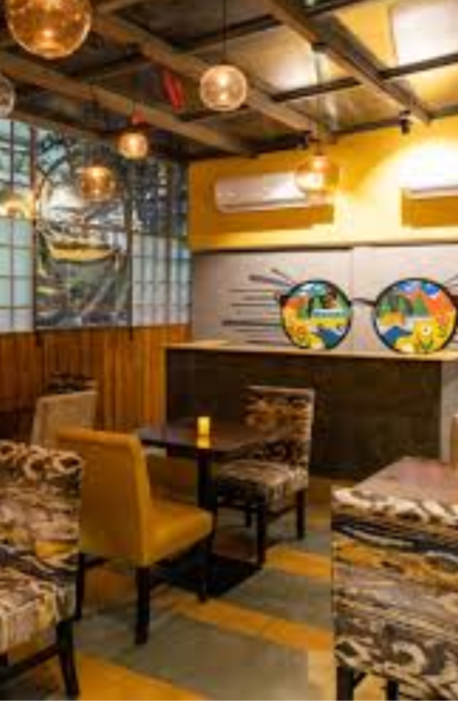 This is an image of a cafe