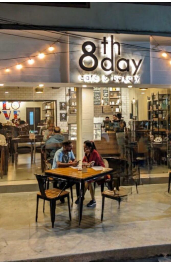 This is a picture of a cafe